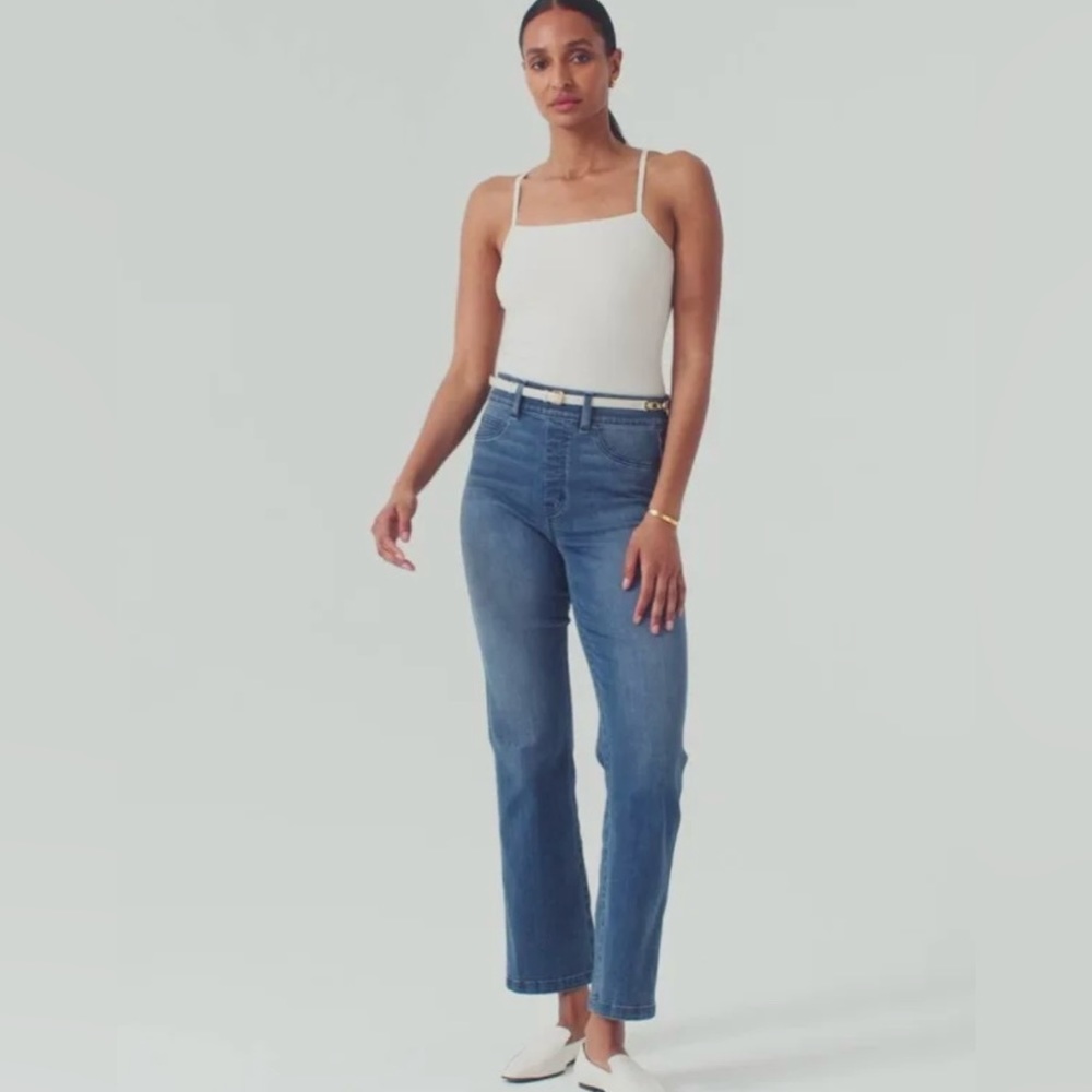 SPANX Blue Boot Cut Jeans